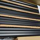 42" H x 38" W (3 Panels) Air Conditioner Fence, Metal Privacy Fence Panels for Outside, AC Unit Fencing, Trash Can Fencing, Pool Equipment Enclosure, Outdoor Privacy Wall for Outside, Patio, Black