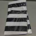 Bodysurf Wet Bag for Swimsuit, Beach, Pool, Gym, Travel, Dirty Laundry - Wet Bags for Baby, Kids, Toddlers, Pump Parts, Cloth Diapers - Reusable Waterproof Striped Makeup & Toiletry Pouch - Black