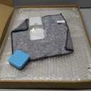 Hivillexun 16.5"x12" Clear Acrylic Magnetic Dry Erase Calendar Board with Monthly & Weekly Planner, 6 Markers & Large Eraser for Fridge, Office, Home (White)