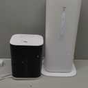 Humidifiers Large Room Bedroom with 7 Colors Light,Honovos 8L 2.1Gal Quiet Ultrasonic Cool Mist Topfill Humidifier with 360 Nozzle 3 Speed Humidistat Essential Oil Tray for Baby Home Plant Yoga Sleep (White)