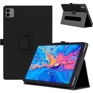Case for Teclast ArtPad Pro 12.7-Inch Tablet  Business PU Leather Cover with Hand Strap,Shockproof Two-Fold Stand Shell,Auto Sleep/Wake,for Teclast ArtPad Pro 12.7" Android Tablet(Black)