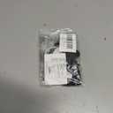 Elegant Black-and-White Dress for 15cm/17cm Dolls - Strap Gown with Heart Pearl Necklace & Bow Headband/Fashion Doll Clothes Set, Accessories for Girl Doll/Perfect for Collectors, Gifts