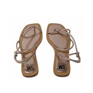 SM New York Molly Gold Women's Shoes 10