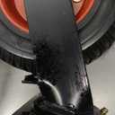Rubber Caster Movable Wheel 6 Inch Heavy Duty Metal Bracket Moable 4 packs