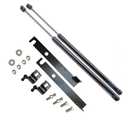 Lift Supports for Toyota Corolla E210 2018-2020 Front Bonnet Hood Modify Carbon Fiber Gas Charged Shock Dampers Spring Struts Bar (2 PCS) (Normal Black)