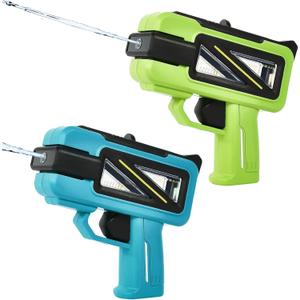 2 Pack Water Guns for Kids Adults - 150CC Squirt Water Toy Gun Super Water Blaster Soaker Long Range High Capacity Swimming Pool Beach Outdoor Water Fighting Toy for Boys Girls