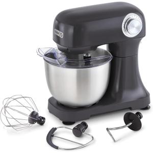DASH Tilt-Head 3.5qt Stand Mixer 12 Speeds with Paddle, Dough Hook, and Whisk Attaachments- Forged Iron