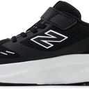 New Balance Kid's Fresh Foam 625 V1 Hook and Loop Running Shoe, Black/White, 11 M Little Kid