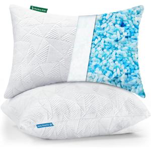 greenoak Cooling Pillow, Sherred Memory Foam Pillow, Standard Size Pillow