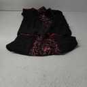 Vampire Costume for Girls Kid Halloween Carnival Fancy Black Dress for Cosplay (3-4 Years)