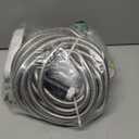 Metal Water Hose 25 ft - Stainless Steel Water Hose with 2 Nozzles, Lightweight, Tangle Free & Kink Free, Heavy Duty, High Pressure, Flexible, Dog Proof