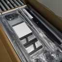 ODK 48 Inch Gaming Desk with USB Charging Ports and LED Lights, Reversible L Shaped Computer Desk with Storage Shelves & Monitor Stand, Corner Gamer Desk Table with Power Outlets, Black