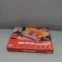 Air Fryer Basket for Oven, Air Fryer Basket and Stainless Steel Baking Tray Pant Oven Air Fryer Pan Rack for Cooking Baking Dishwasher and Broiling (15.3"x11") (15.3"x10.2" & 14.9"x11")