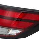 labwork Right Side Outer Tail Light Replacement for Nissan Sentra 2021-2023 Rear Tail Lamps Assembly NI2805121 265506LB0A