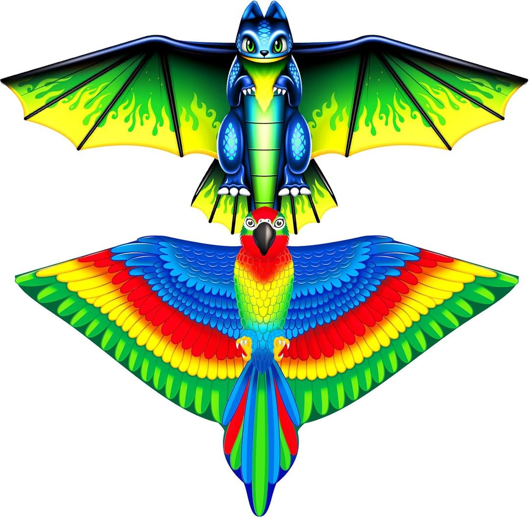 Kite Easter Gifts, Colorful Kites for Kids Ages 4-8 8-12 with 328ft String Easy to Fly- Outdoor Flying Toys Kites for Adults & Beginner Beach Lawn Family Activities & Games Birthday Gift