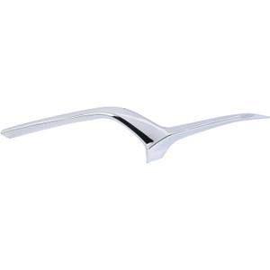 Front Bumper Molding Right Passenger Side Compatible with Mazda CX-30 2020 2021 2022 2023, Gloss Silver Bumper Surround Molding Chrome Grille Trim Cover Replace DGH9507J0B DGH9507J0A