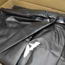 Garage Floor Mats for Under Car,7'9"x18',Non-Slip Garage Flooring Protector Parking Rugs Carpet,Heavy Duty Waterproof Rubber Containment Mat,Protect from Snow,Ice,Oil,Rain,Muds,with Squeegee,Velcro