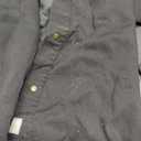 Flygo Mens Flannel Lined Shirt Jacket Lightweight Snap Button Western Jacket Rugged Outdoor Cowboy Shirts Jackets(Grey-XL)