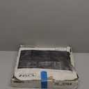 Delta Nicoli Matte Black Bathroom Faucet 3 Hole, 8 Inch Widespread Bathroom Sink Faucet for Vanity, Push-Pop Drain Assembly, Matte Black 35849LF-BL