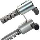 Pair Left & Right Engine Variable Valve Timing (VVT) Solenoid For Toyota, Avalon, Sienna, Highlander, Lexus, ES300, ES330, RX300, RX330, RX400H, 3.0 3.0L Replaces 15330-0A010, 153400A010