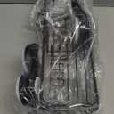 LEVERLOC Shower Caddy Suction Cup, 2 Pack Shower Shelves for Inside Shower with Hooks & Soap Holder, NO-Drilling Bathroom Shower Organizer, Rustproof Meatl Shower Holder Storage, Black