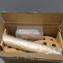 Queekay 100 Disposable Wood Cones for Food with 2 Pcs 12 Holes Charcuterie Cones Holder Stand Ice Cream Cone Display Stand 100 Fancy Toothpicks for Appetizers Catered Events Wedding Buffets Parties