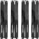 Heavy Duty Adjustable Flavorizer Bar, Heat Tent,Burner Cover, Flame Tamer for Gas Grill, Extends from 14" up to21.5 L, 4 Pack