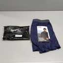 Merino.tech Merino Wool Underwear Mens - 100% Merino Wool Base Layer Boxer Briefs for Men (Medium, 1 Pack - 190 Deep Blue)