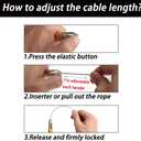 Goothdurs Speed Jump Rope Tangle-Free with Ball Bearing - Adjustable & Self-Locking Aluminum Skipping Ropes with Carrying Pouch Ideal for Crossfit Training, Boxing, and MMA Workouts (8.85 ft(for Height&lt;5'9"), A4-Gold)