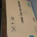 Shintenchi Dog Crate Furniture, Double-Doors Kennel Indoor with Removable Tray, End Table Dog House for Small Breed, 27.2" L, Grey