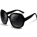2Pcs miyya Bug Eye Oversized Polarized Sunglasses Womens, Trendy Retro Sun Glasses for Women 2025, Oversized UV Protection Shades