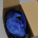 Inflatable Dog Cone Collar with Detachable Sturdy Shield,Soft&Lightweight-Ideal for Post-Surgery Recovery and Daily Wear,Suitable for Large Dog Breeds(Blue,L) (L(Neck:15-18"))