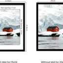 20x30 Picture Frame Set of 5, Black Poster Frame, Display Pictures 16 x 24 with Mat or 20 x 30 Without Mat for Horizontal or Vertical Wall Mounting, Wall Gallery Frame, 20x30-5PACK