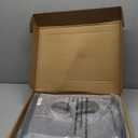 Privacy Garage Door Screen Blackout for 2 Car Garage-16x7FT Privacy Silver Grey Heavy Duty Magnetic Garage Screen, Hands Free, Magnetic Privacy Garage Screen Door