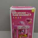 Marlrin Claw Machine for Kids, Mini Vending Machine Girls Unicorn Toys, Candy Grabber Prize Dispenser with Sound & 20 Mini Plush Toys, Electronic Arcade Game Indoor Toy for Home Party Birthday Gifts