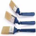 Genixart Extendable Paint Brushes for Walls & Ceiling, Multi Angle Adjustable Masonry Paint Brush for Fence Stain & Wood Varnish (3 Pack)