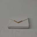DEXMAY Women Envelope Clutch Faux Saffiano Leather Evening Handbag Foldover Clutch Bag Formal Dressy Purse