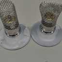 Sink Stopper Hair Catcher, Pop-up Sink Drain Strainer with Removable Stainless Steel Strainer Basket Hair Catcher, Bathroom Sink Strainer for Bathroom Sink Stopper Replacement (Sliver-2)