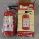 Fire Extinguisher Piggy Bank Toys for Girls Boys Outfits Piggy Banks for Kids Toddler Fireman Toy Kids Saving Pot Girls Toddler Clothes Taste Child Abs Container Red
