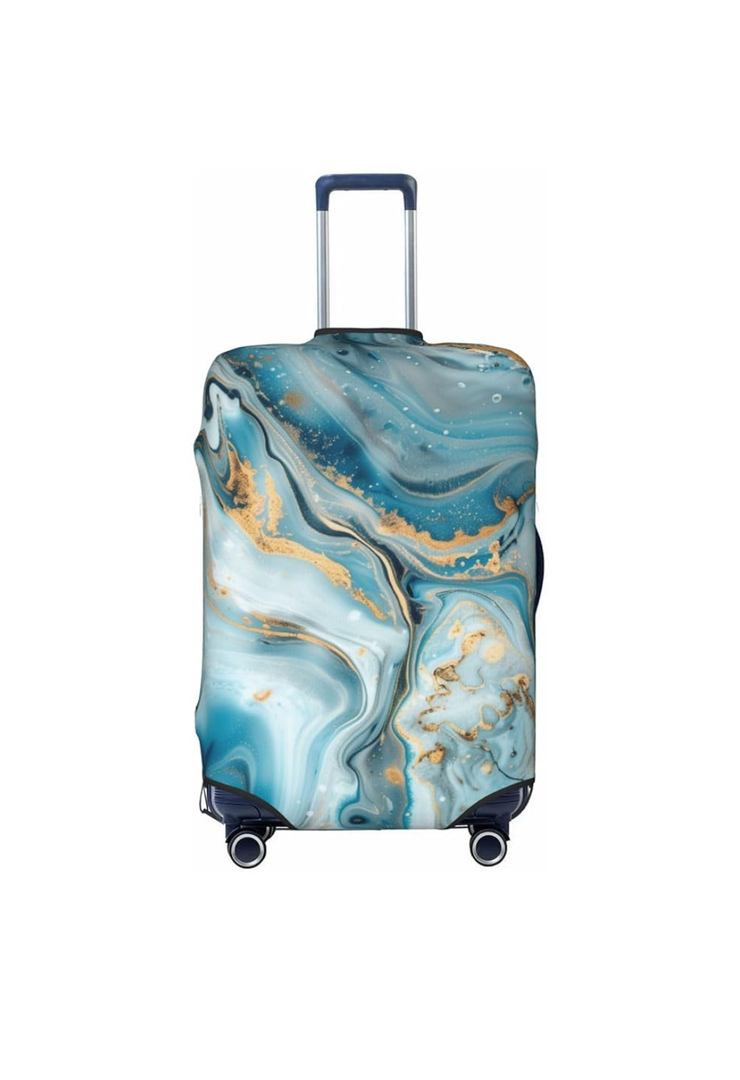 Travelkin Clear Luggage Cover Protectors For Suitcase Transparent TPU Suitcase Cover Protector Fit 18-32 Inch Luggage