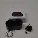 Timex T231G AM/ FM Dual Alarm Clock Radio with 1.2-Inch Display and Line-In Jack (Gunmetal)