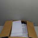 Thickened Clear Shoe Storage Organizer with Magnetic Door, Sturdy Stackable Shoe Boxes for Closet, Collapsible Space-Saving Shoe Rack for Sneakers & Boots, Plastic Shoe Cabinet Box Set, 6 Pack, White