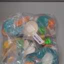 120Pcs Mini Play Kitchen Accessories, Kids Pretend Cooking Playset with Desserts, Cuttable Veggies & BBQ & Storage Basket, Educational Role-Play Gift for Toddlers, Child, Green