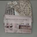 Madane Washable Area Rug 2x3, Small Entryway Rug Non-Slip Vintage Door Mat Indoor Entrance, Low Pile Floor Carpet for Inside Front Door Bedroom Kitchen Entry Laundry (2'x3', Beige/Brown)