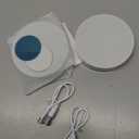 Ferswe Dimmable Touch Lights, 3000K Rechargeable Tap Light with 1000mAh Large Battery, Stick on Lights for Closet, Cabinet, Shelf, Wall and Desk(2 Pack)