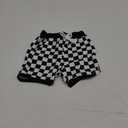 Infant Toddler Baby Boy Casual Checkerboard Plaid Cotton Elastic Waist Jogger Shorts Summer Clothes Size 100