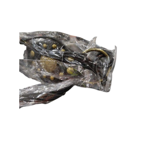 SANSTHS Western Belt For Women/ Faux Leather Bronze Black 160+- 3cm, 40W 