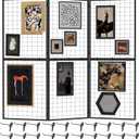 Foldable Grid Wall Panel 3PCS - Portable Heavy Duty Gridwall Display Rack with Detachable, Floor Standing for Retail Store, Craft Fair & Pop Up Events (3), 24 inches x 31 inches