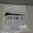 ZESICA Women's Floral Mesh Sheer Short Sleeve Tops 2026 Summer Business Casual Shirts Spring Fashion Clothes Black, S