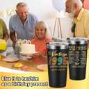 1995 30th Birthday Gift for Women and Men - 30th Gifts for Parents - 30th Class Reunion - Mom Dad Wife Husband Grandpa Grandma Present - 20oz Tumbler Cup Black